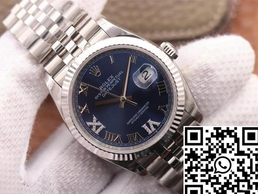 Dial 126234 Rolex Datejust Factory EW Blue 0815